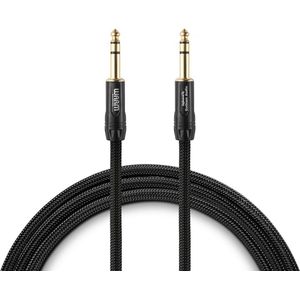 Warm Audio Premier Series Instrumenten Aansluitkabel [1x Jackplug male 6.3 mm - 1x Jackplug male 6.3 mm] 1.80 m Zwart