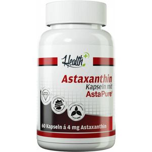 Zec+ Health+ Astaxanthin (60 Caps) Unflavored - Vitaminen, mineralen & gezondheid - Kruiden