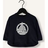 Petit Bateau - Sweatshirt - Blauw - Unisex - Hoodie