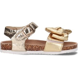 Colors Of California New Bio Sandal Bow Sandalen - Meisjes - Goud - Maat 30