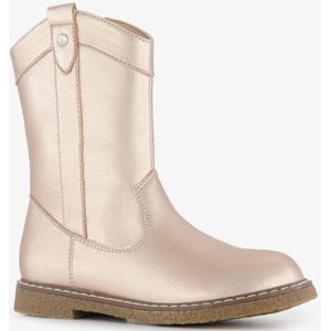 Blue Box meisjes cowboy western boots metallic goud - Maat 28