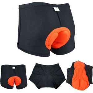 Go Go Gadget - Fiets onderbroek - Met Zeem - Unisex - Zwart - Maat 2XL