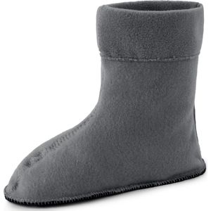 Ladeheid Sokken voor Regenlaarzen - Kinderen - Fleecesokken - LA-LA40-229-WW - Donkergrijs - 28/29
