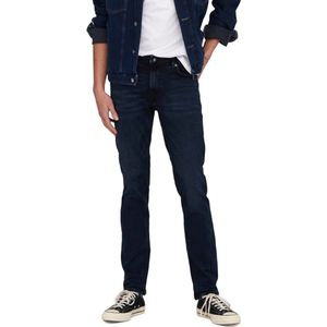 Only & Sons Heren Jeans Broeken ONSLOOM SLIM 4976 slim Fit Blauw 31W / 34L Volwassenen