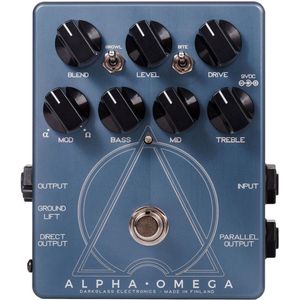 Darkglass Alpha Omega - Bass overdrive - Blauw