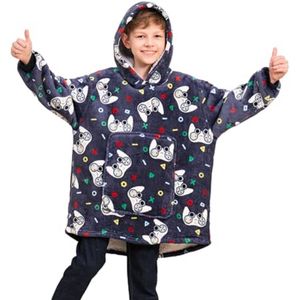 Hoodie voor Jongens en Kinderen - Oversized Deken met Capuchon voor Tieners