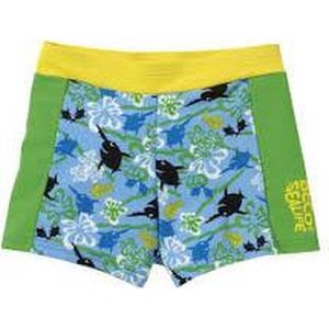 BECO zwembroek - boxer - Sealife - SPF 50+ - blauw/groen - maat 80