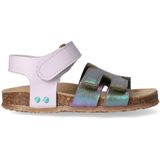 BunniesJR - Brooke Beach - Platte Sandalen - Paars - Imitatieleer - Klittenband