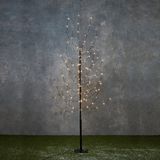 Luca Lighting Boom met Warm Witte LED Verlichting - H150 x Ø15 cm - Zwart