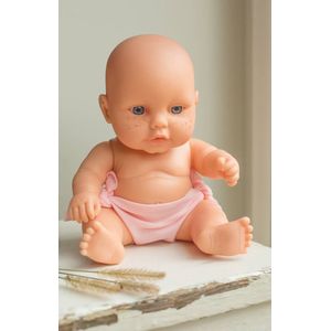 Berjuan Babypop Newborn 22 Cm Meisjes Vinyl/textiel Roze