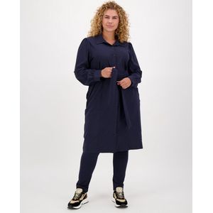Je m'appelle Travelstof Dames Plus Legging Skinny fit Met stretch - Blauw - Maat 46