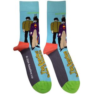The Beatles - Sub & Band Enkelsokken - Blauw