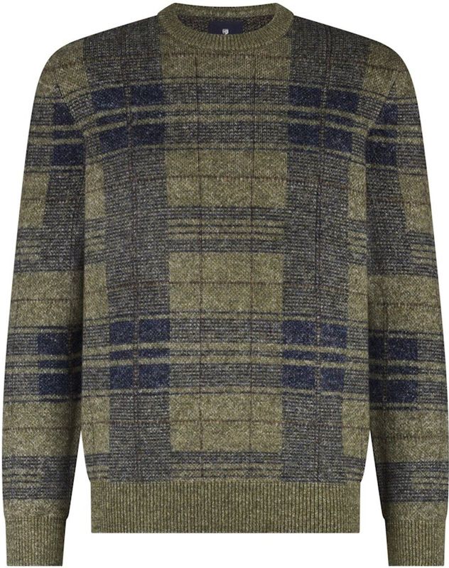 State of Art - Trui - Olieven - Allover Print