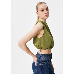 Ronde kraag Mouwloos Tanktop