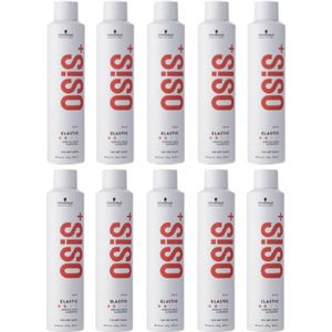 Schwarzkopf - Osis+ Elastic - Flexible Hold Spray - voordeelverpakking - 10 x 500ml