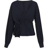 DreiMaster Klassik Blouse  donkerblauw