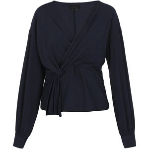 DreiMaster Klassik Blouse  donkerblauw