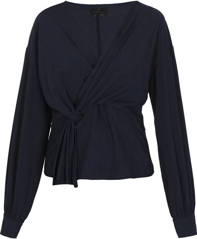 DreiMaster Klassik Blouse  donkerblauw