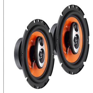 GT Audio GT-FR653 6.5"" 16.5cm 3-Way Coaxial Speakers 2x70W RMS Pair