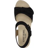 Josef Seibel - Grace 11 - Hoge Hak Sandalen - Zwart - G-breedte - Vast Voetbed