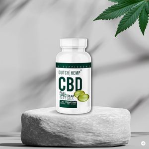 Dutch Hemp CBD-softgels - full spectrum - 25 mg