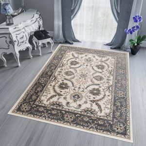Tapiso Dubai Vloerkleed Bloemen Carpet Oriental Tapijt Oosters Maat- 80x150