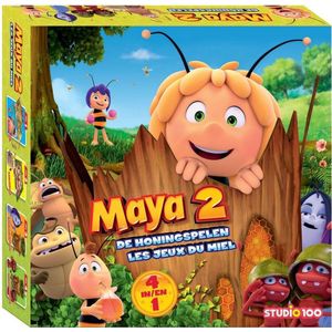 Maya de Bij bordspel - 4 in 1 - De Honingspelen