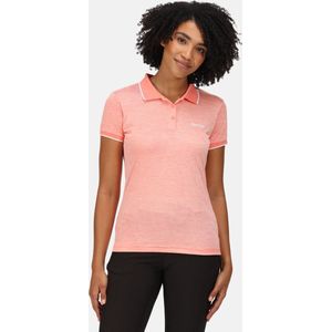 Het Regatta Remex II T-shirt met korte mouwen - dames - sneldrogend - polohals - Roze