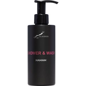 Shower & Wash Hamam 300 ml - met pomp - zwarte fles