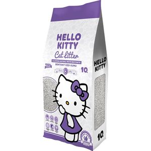 Hello Kitty Bentoniet Kattenbakvulling met Lavendelgeur 6 x 5L