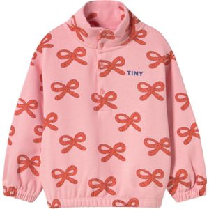 Roze Kindertrui met Strikjesprint 104