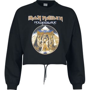 Iron Maiden Powerslave Dames Sweatshirts - zwart - XXL