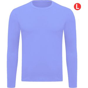 Bovista Thermokleding - Thermoshirt - Thermo - Voor Heren - Shirt - Licht Blauw - Maat S