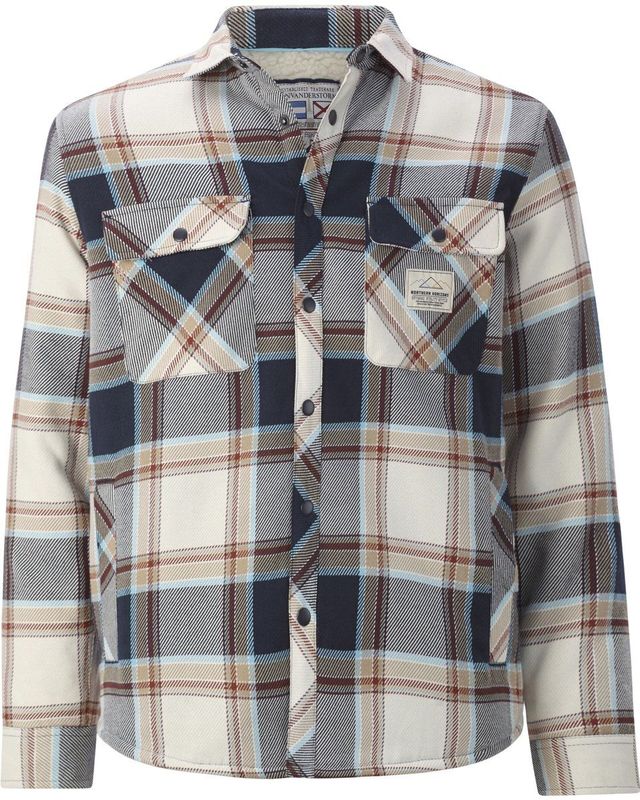 Jan Vanderstorm - OLSBORG - Outdoorshirt - Donkerblauw