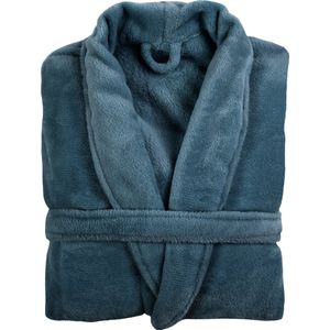 TISECO HOME STUDIO - Kamerjas - Blauwe fusie - MICROFLANNEL COSY - 100% Polyester
