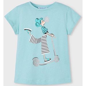 MAYORAL - T-shirt - Maat 92 - Meisjes - 031 Anise -