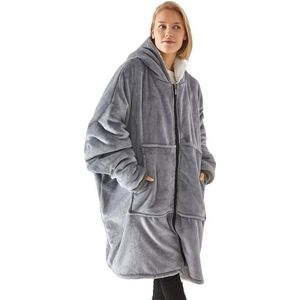 Dames Oversized Hoodie Deken - Zachte en Fluffy Winter Pjs