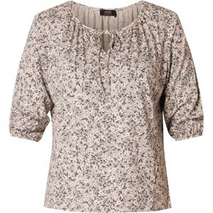 YESTA Blaissy Jersey Shirt - Soft Army/Multi-Colo - maat 2(50)