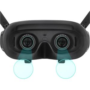 50CAL Tempered Glass Lens Protector - DJI Goggles 2 - 2 Stuks