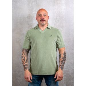 Fred Perry Open Collar Toweling Polo