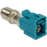 Fakra Z - F Adapter - 50 Ohm - Coaxiale Verbinding