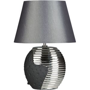 ESLA - Tafellamp - Zilver - Porselein