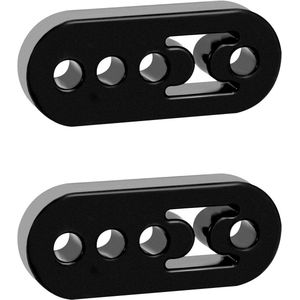 2 Stuks Universele Rubber Uitlaat Hanger 4 Gat Beugel Voor De Meeste Auto's