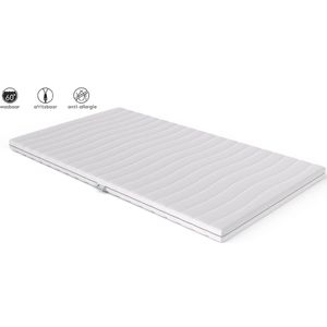 Bamboo Topdekmatras 140x200 Koudschuim de Luxe - Circa 9 cm dikke Topper 140X200