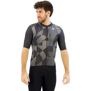 Ale Pragma Enjoy Korte Mouw Wielertrui Grijs S Man