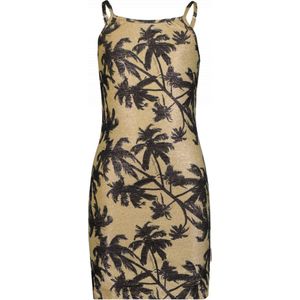 Vingino Meisjes Jurk Zafora Goud