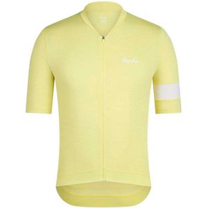 Rapha - Core Lightweight Jersey - Herenstrui - Geel Wit - Korte Mouwen