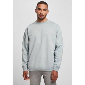Urban Classics - Heavy Terry Garment Dye Crewneck sweater/trui - XXL - Blauw
