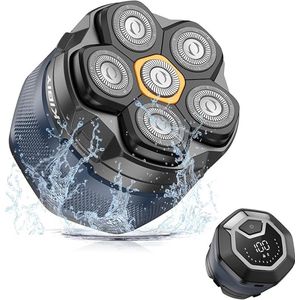 Skull Shaver - Gladde en Snelle Scheerervaring - Voor Hoofd, Gezicht en Nek - Ergonomisch en Draadloos Design - Precisie en Comfort in één - Voor een Strakke Look Thuis of Onderweg