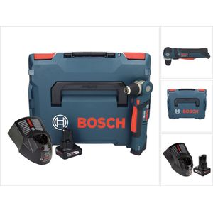 Bosch Professional GWB 12V-10 accu haakse boormachine 12 V + 1x accu 6.0 Ah + lader + L-Boxx